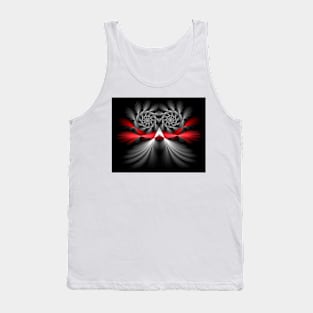 Rotor Face Fractal Digital Art Tank Top